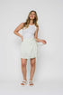 Iris-Tie Front Skort